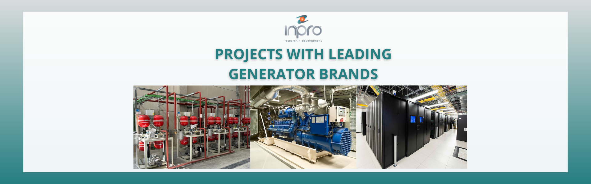 Projects with leading Generator Set brands