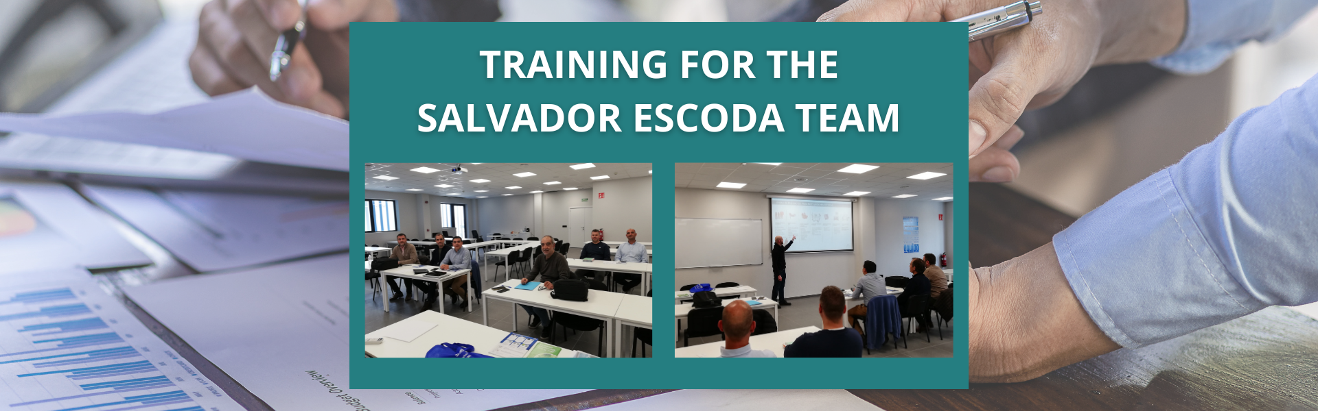 Round of training sessions for the Salvador Escoda company team