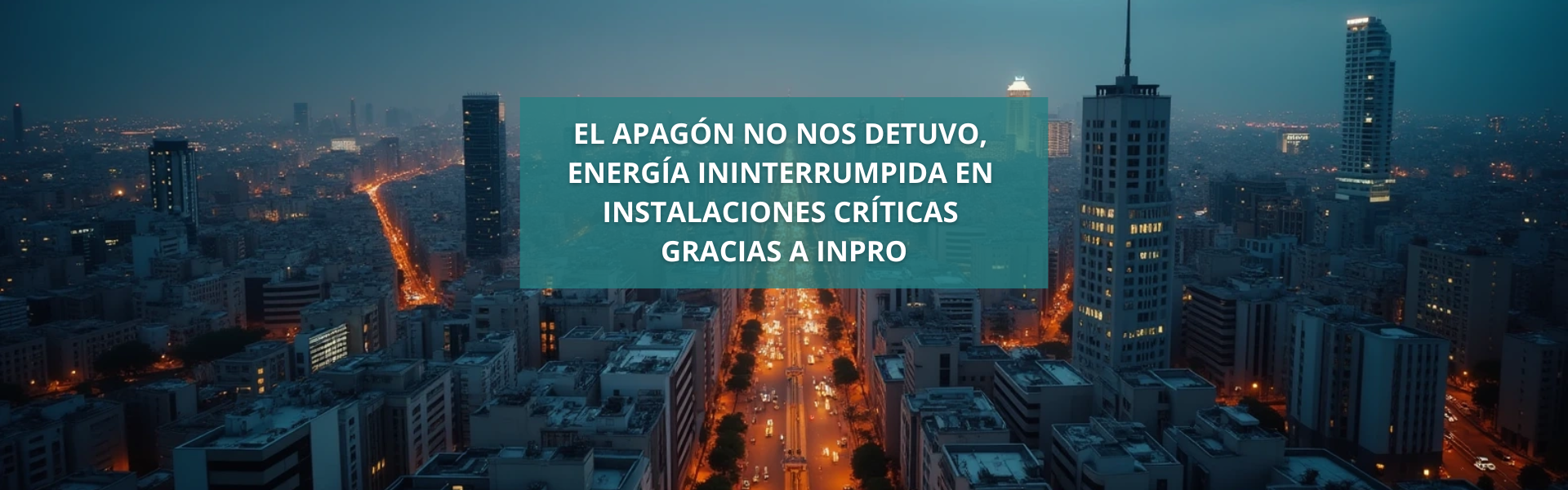 El apagón del 28 de abril: así siguieron funcionando hospitales, aeropuertos y centros de datos gracias a INPRO