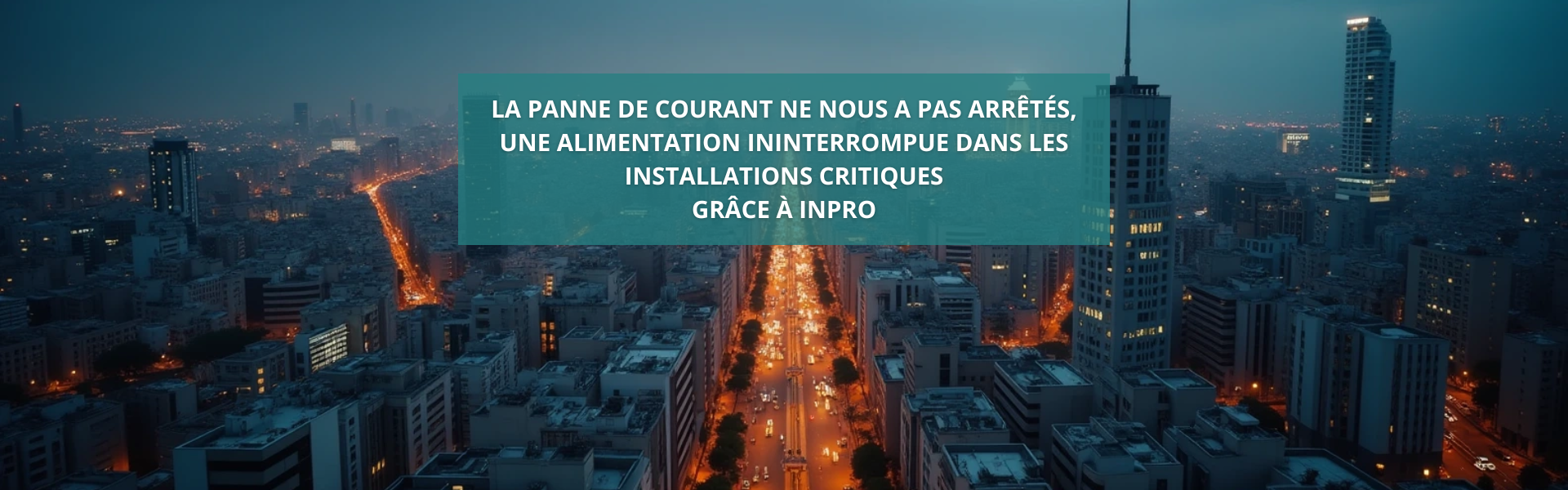 Panne d’électricité en Espagne: comment les hôpitaux, les aéroports et les centres de données ont continué à fonctionner grâce à INPRO