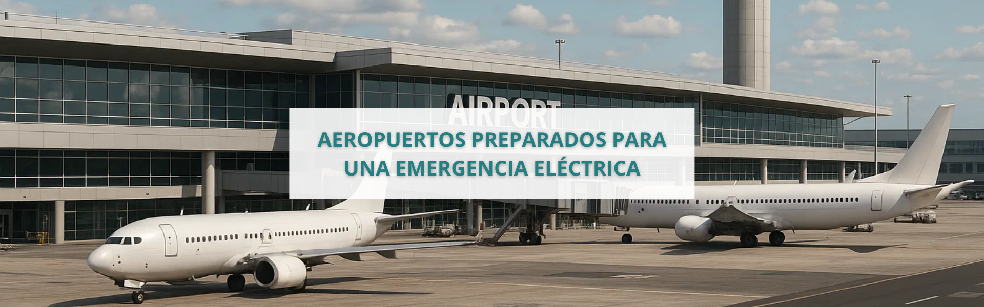 Apagón eléctrico en Aeropuertos: ¿Y si el próximo paraliza el tráfico aéreo?