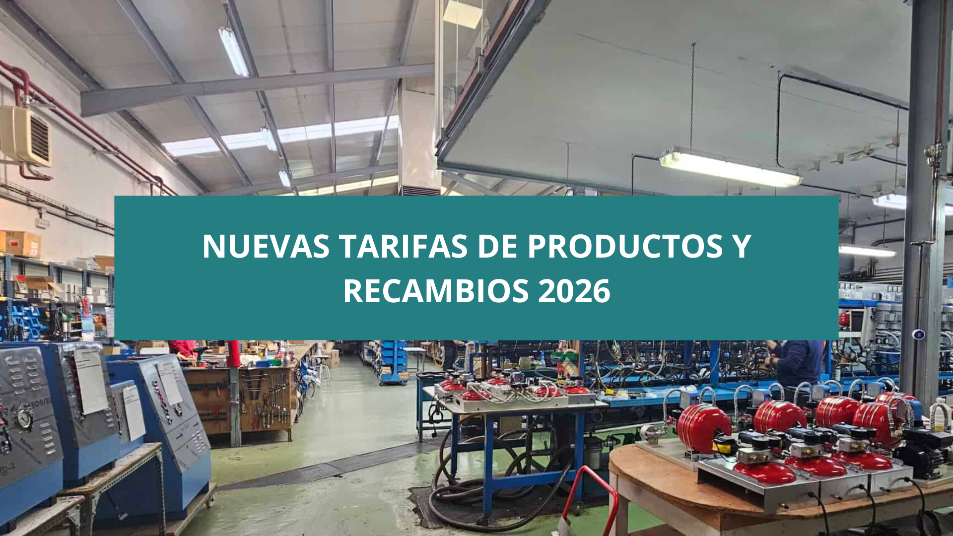 Nuevas tarifas generales y de recambios INPRO 2026: continuidad, servicio y soluciones energéticas para infraestructuras críticas